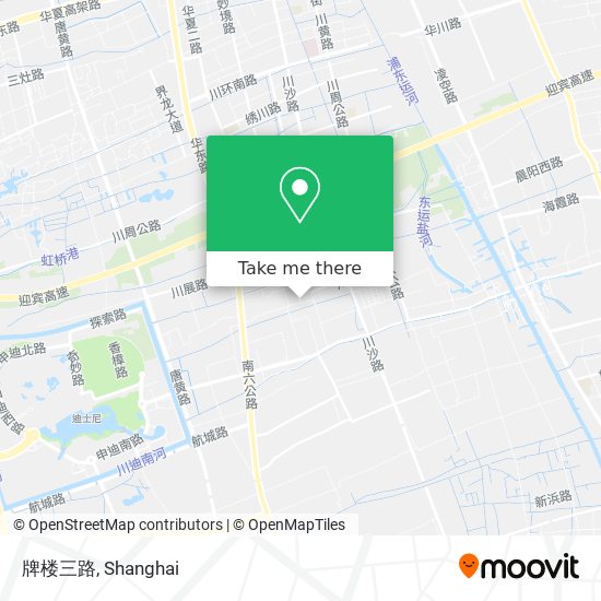 牌楼三路 map
