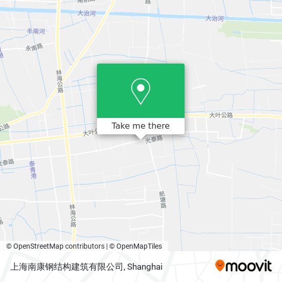 上海南康钢结构建筑有限公司 map