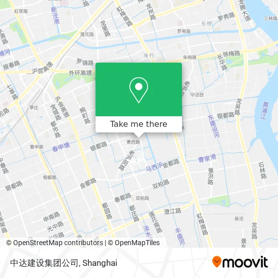 中达建设集团公司 map