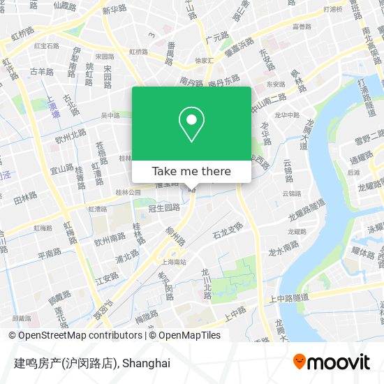 建鸣房产(沪闵路店) map