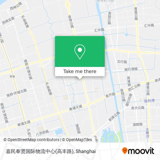嘉民奉贤国际物流中心(高丰路) map