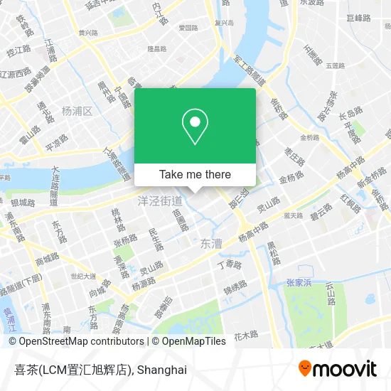 喜茶(LCM置汇旭辉店) map
