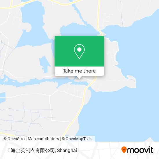上海金英制衣有限公司 map
