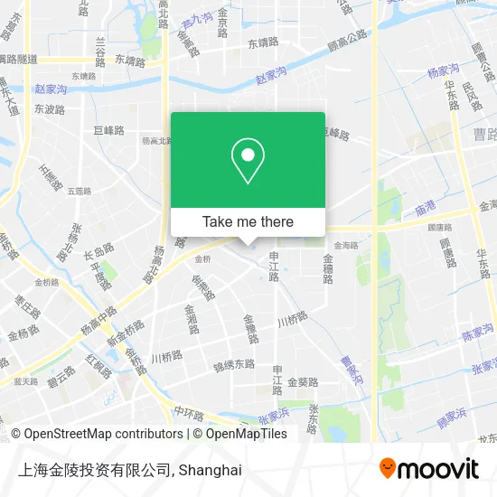 上海金陵投资有限公司 map