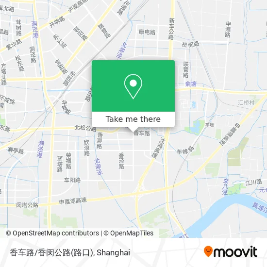 香车路/香闵公路(路口) map