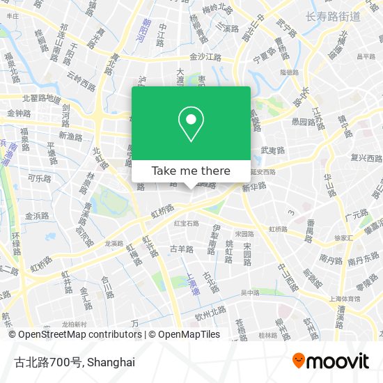 古北路700号 map