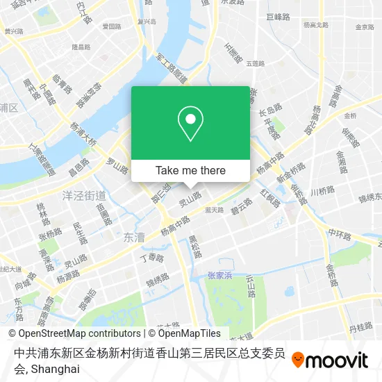 中共浦东新区金杨新村街道香山第三居民区总支委员会 map