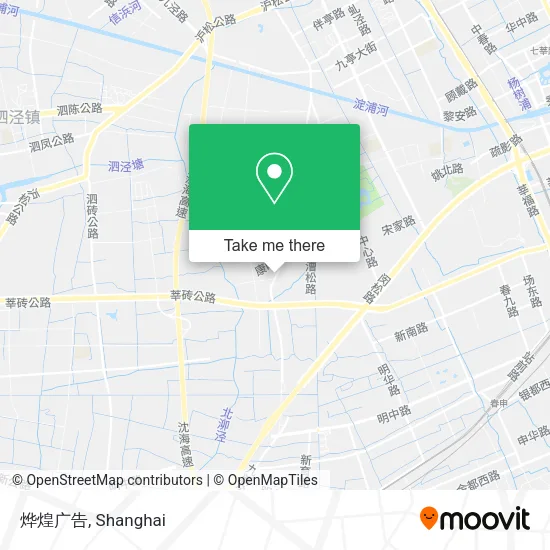烨煌广告 map