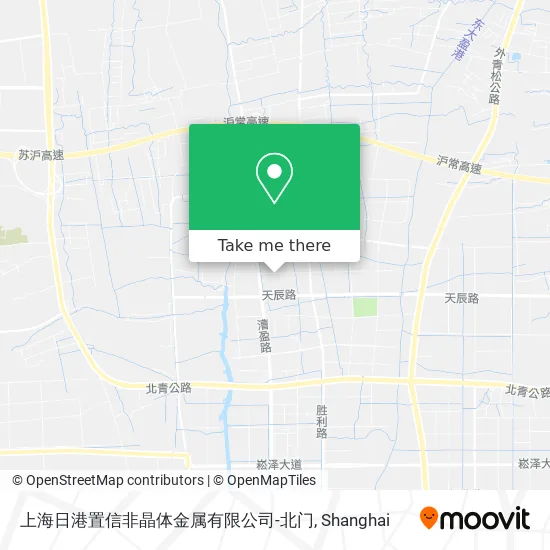 上海日港置信非晶体金属有限公司-北门 map