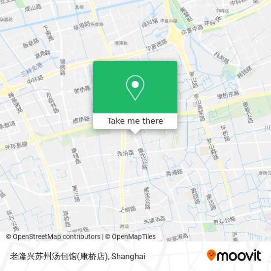 老隆兴苏州汤包馆(康桥店) map