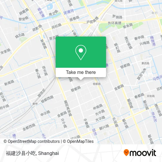 福建沙县小吃 map