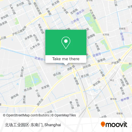 北场工业园区-东南门 map