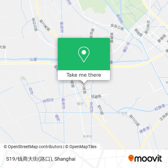 S19/钱商大街(路口) map