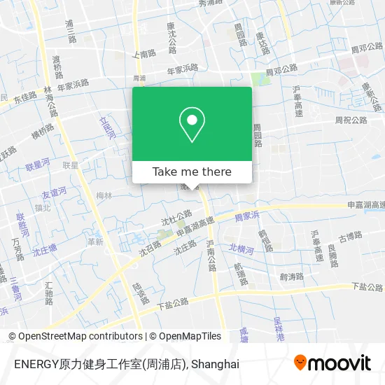 ENERGY原力健身工作室(周浦店) map