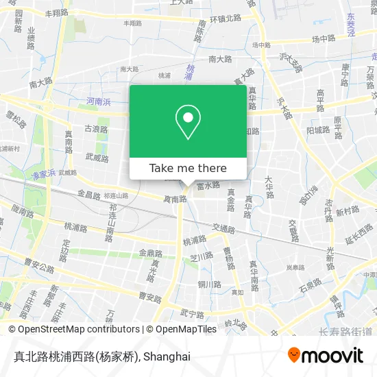 真北路桃浦西路(杨家桥) map
