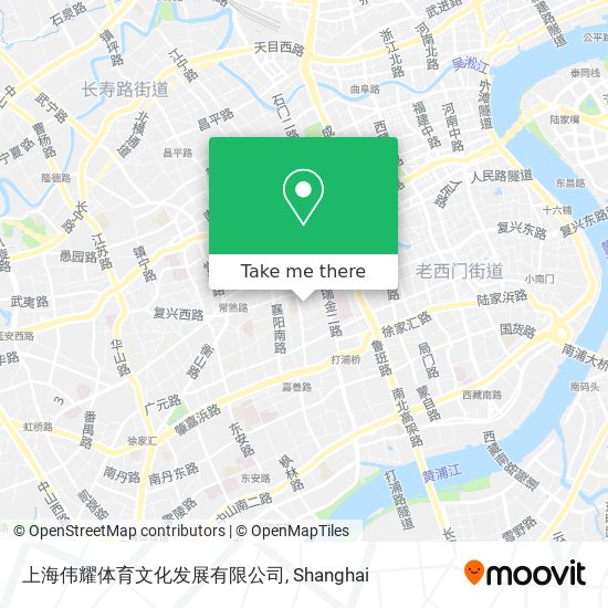上海伟耀体育文化发展有限公司 map