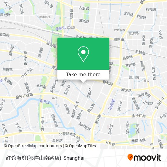 红馆海鲜(祁连山南路店) map