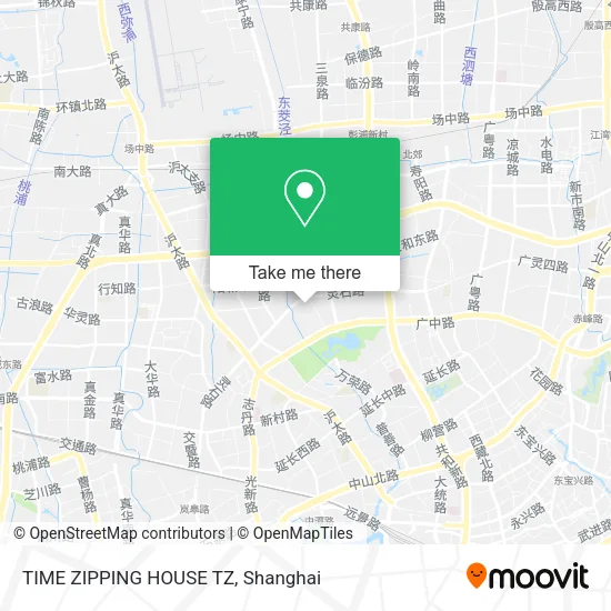 TIME ZIPPING HOUSE TZ map