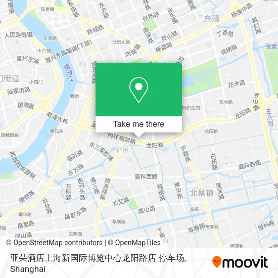 亚朵酒店上海新国际博览中心龙阳路店-停车场 map