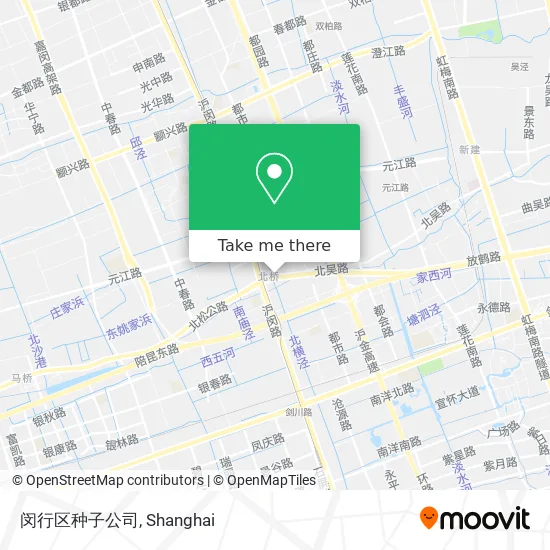 闵行区种子公司 map