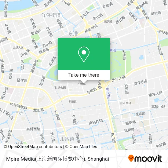 Mpire Media(上海新国际博览中心) map