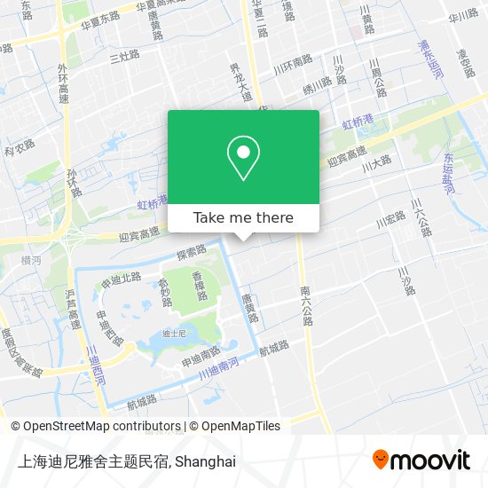 上海迪尼雅舍主题民宿 map