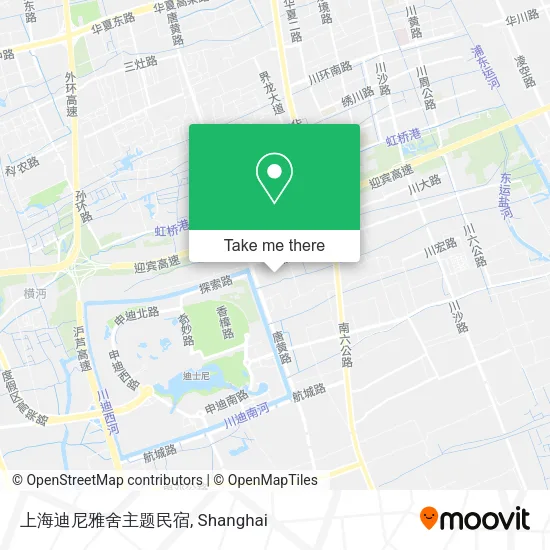 上海迪尼雅舍主题民宿 map