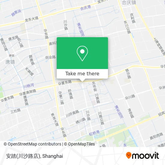安踏(川沙路店) map