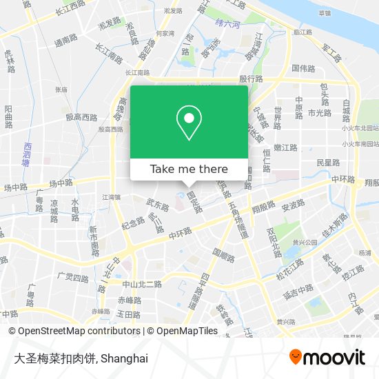大圣梅菜扣肉饼 map