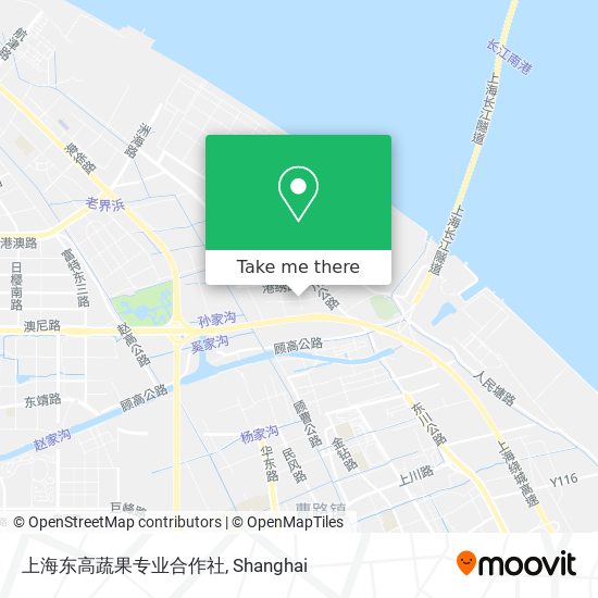 上海东高蔬果专业合作社 map