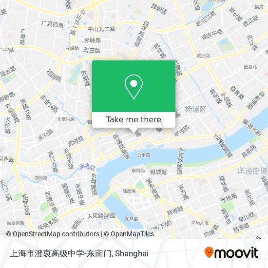 上海市澄衷高级中学-东南门 map
