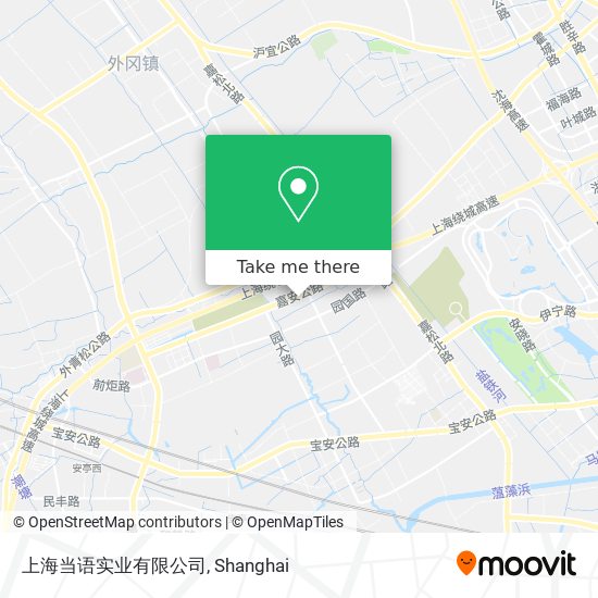 上海当语实业有限公司 map
