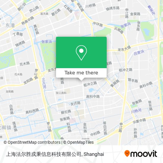上海法尔胜戍秉信息科技有限公司 map
