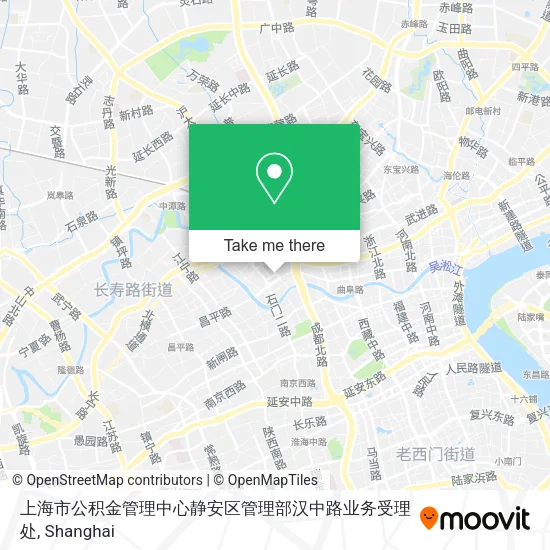 上海市公积金管理中心静安区管理部汉中路业务受理处 map