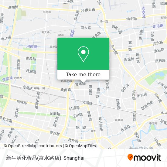 新生活化妆品(富水路店) map