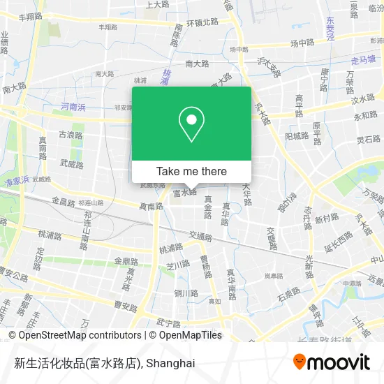 新生活化妆品(富水路店) map