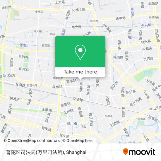 普陀区司法局(万里司法所) map