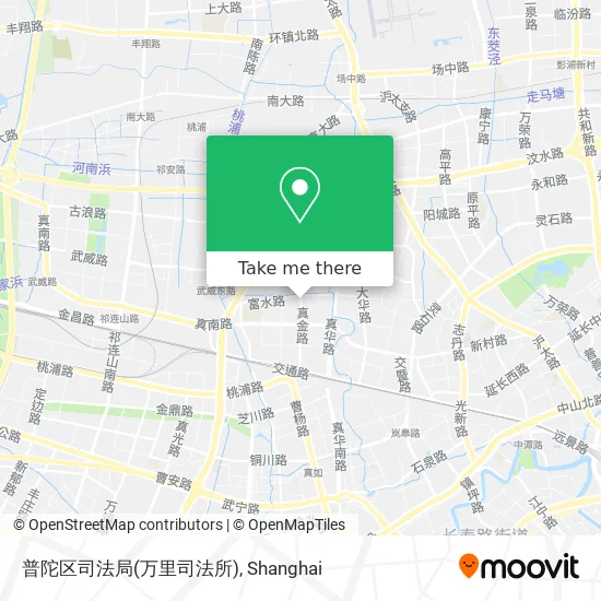 普陀区司法局(万里司法所) map