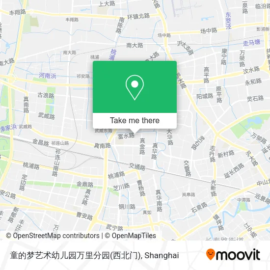 童的梦艺术幼儿园万里分园(西北门) map
