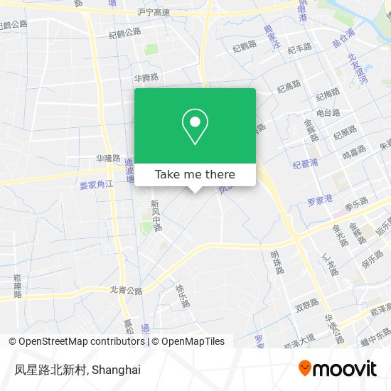 凤星路北新村 map