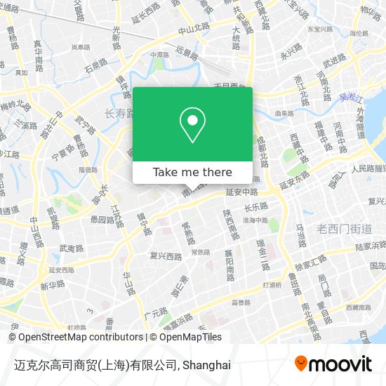 迈克尔高司商贸(上海)有限公司 map