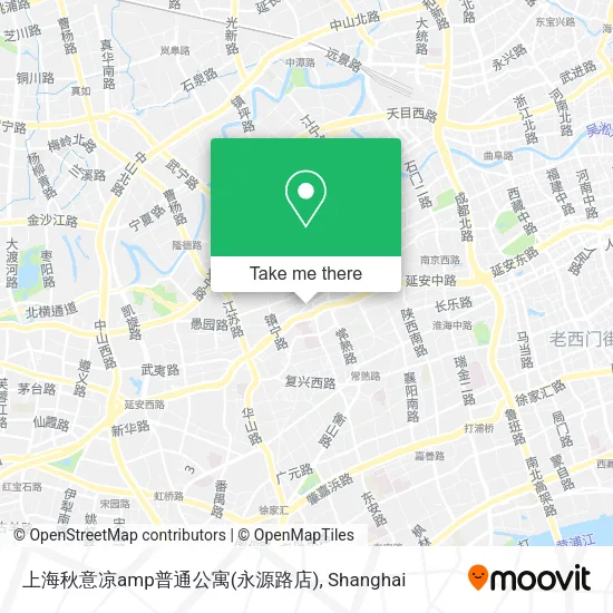 上海秋意凉amp普通公寓(永源路店) map