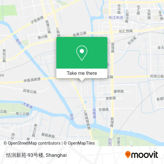 恬润新苑-93号楼 map