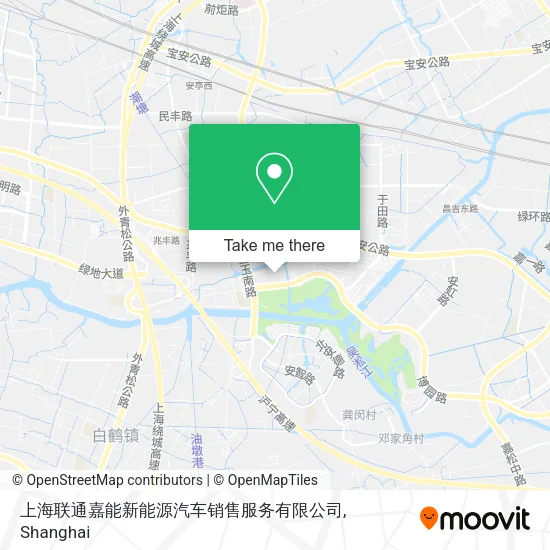 上海联通嘉能新能源汽车销售服务有限公司 map
