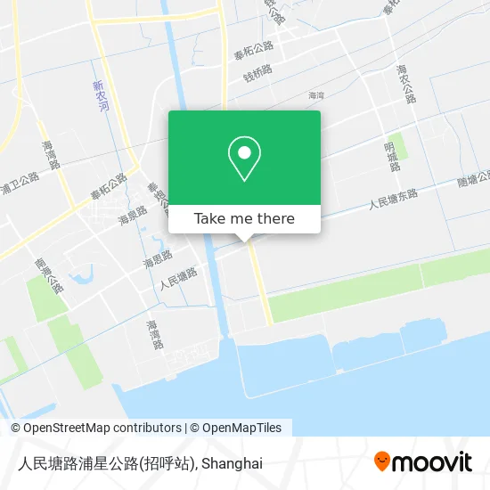 人民塘路浦星公路(招呼站) map