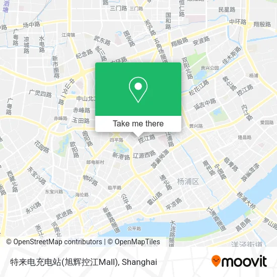 特来电充电站(旭辉控江Mall) map