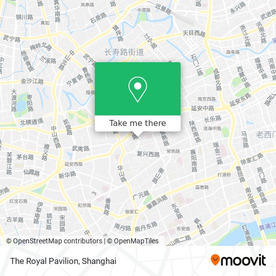 The Royal Pavilion map