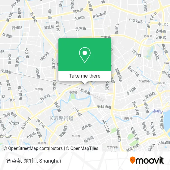 智荟苑-东1门 map
