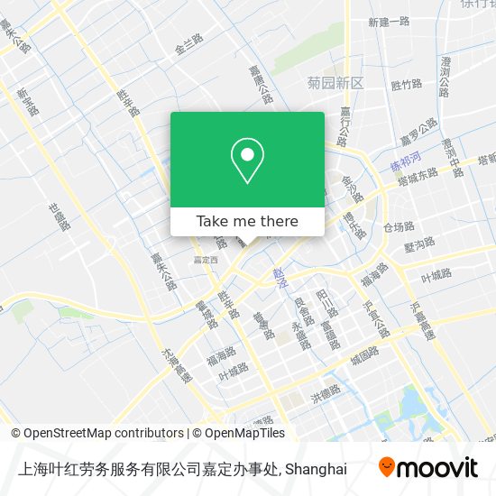 上海叶红劳务服务有限公司嘉定办事处 map