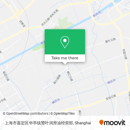 上海市嘉定区华亭镇赟叶润滑油经营部 map
